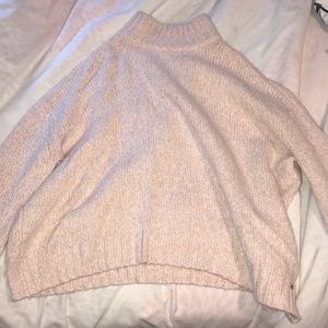 Light Pink mock neck sweater